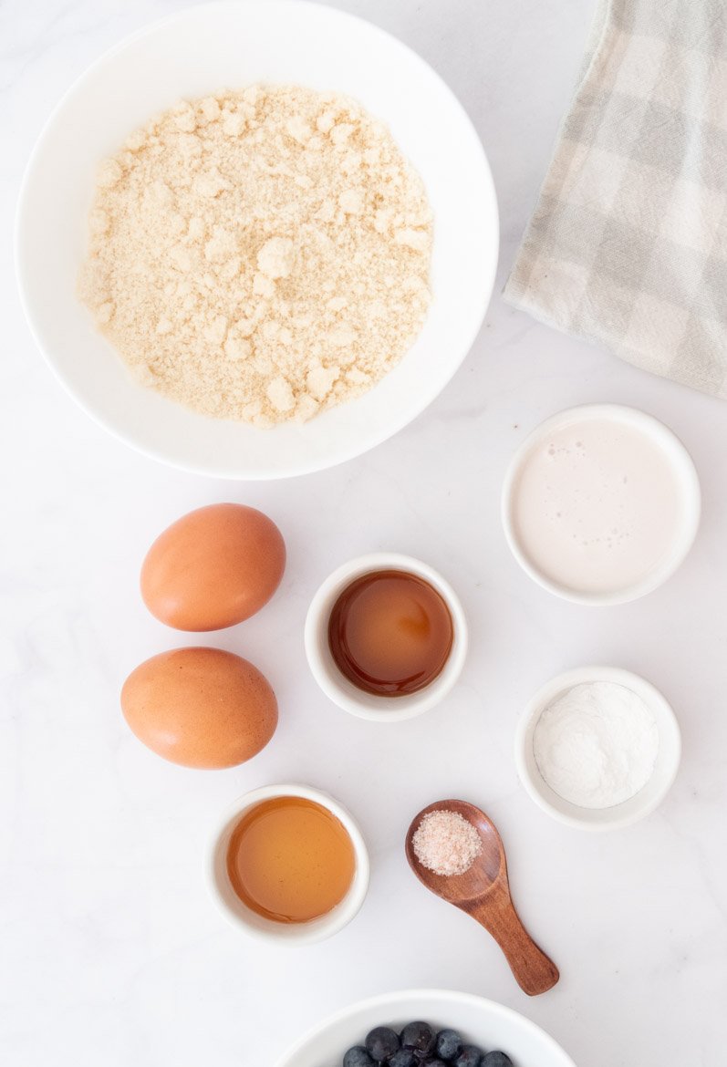 ALMOND FLOUR PANCAKES INGREDIENTS