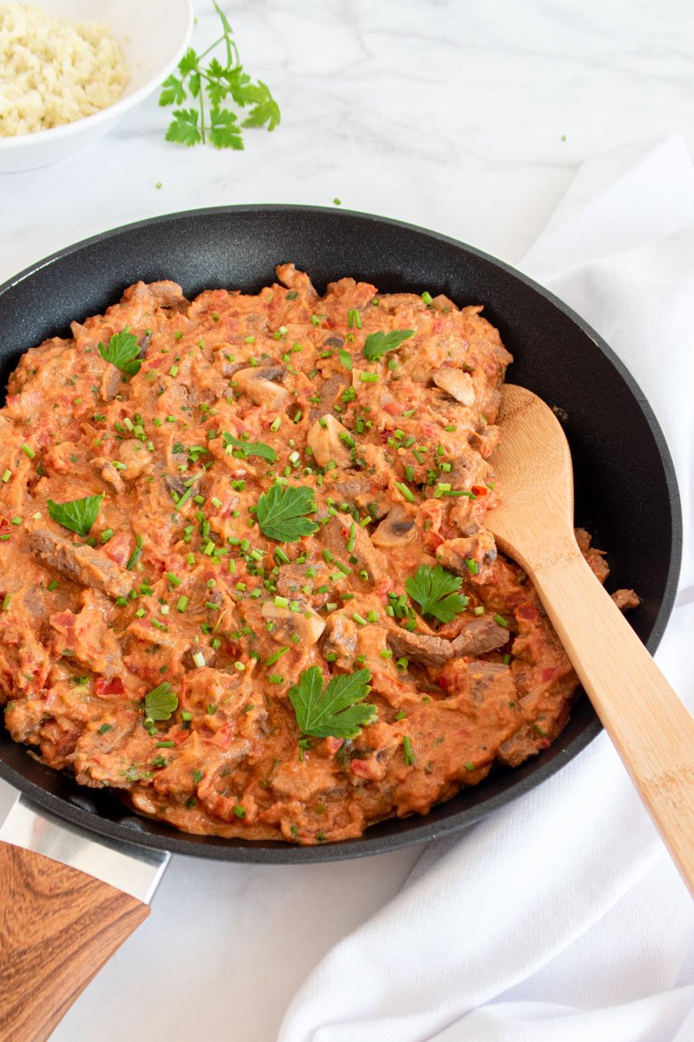dairy-free beef stroganoff recipe