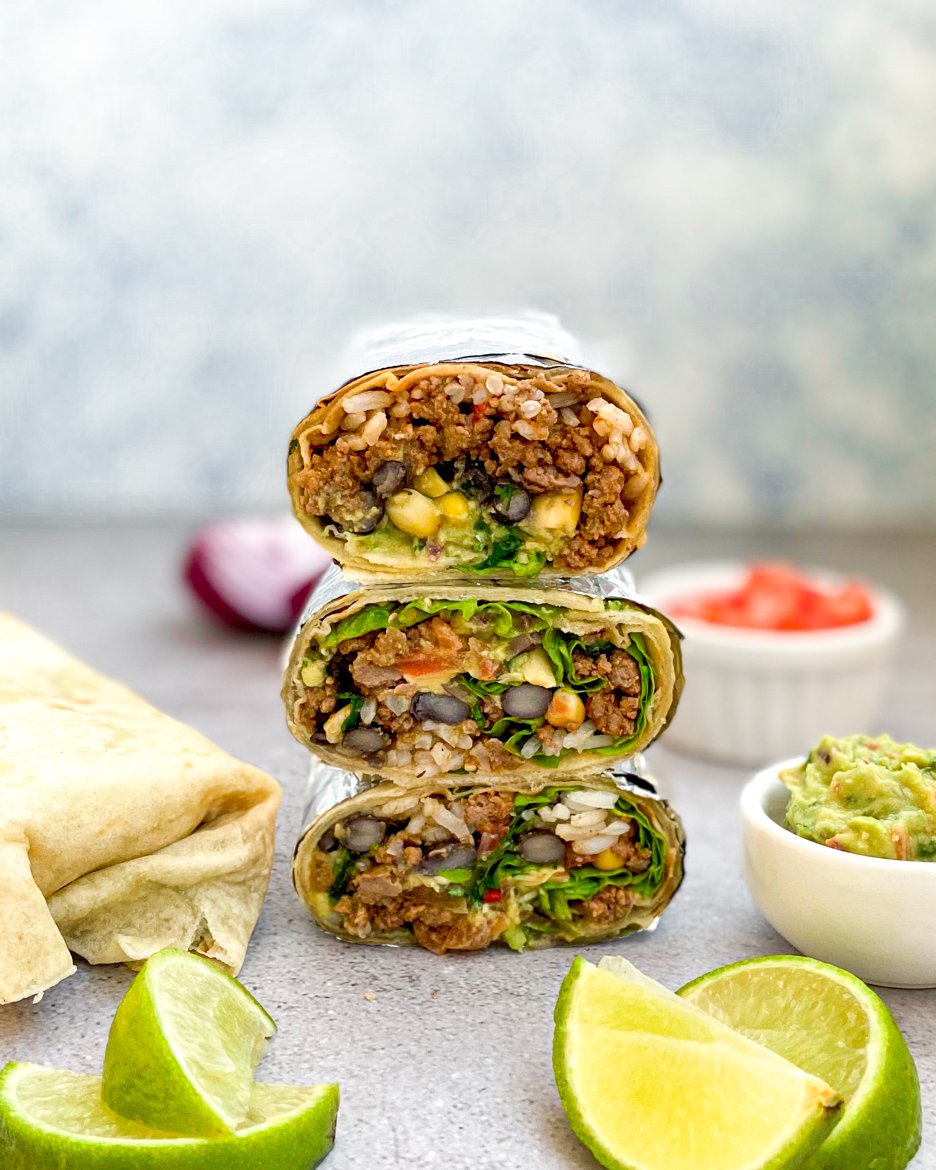 ground beef burrito