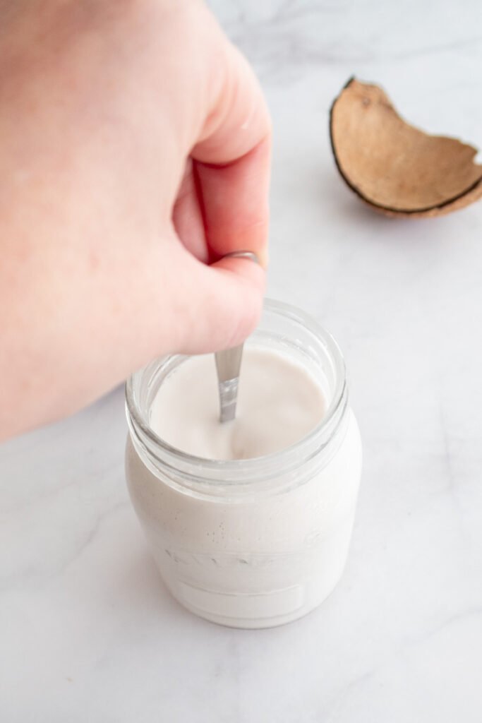 homemade coconut milk