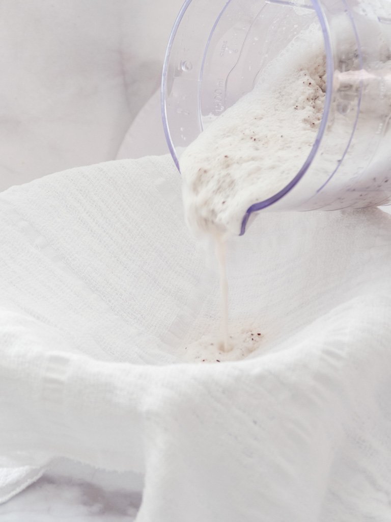 homemade nut milk