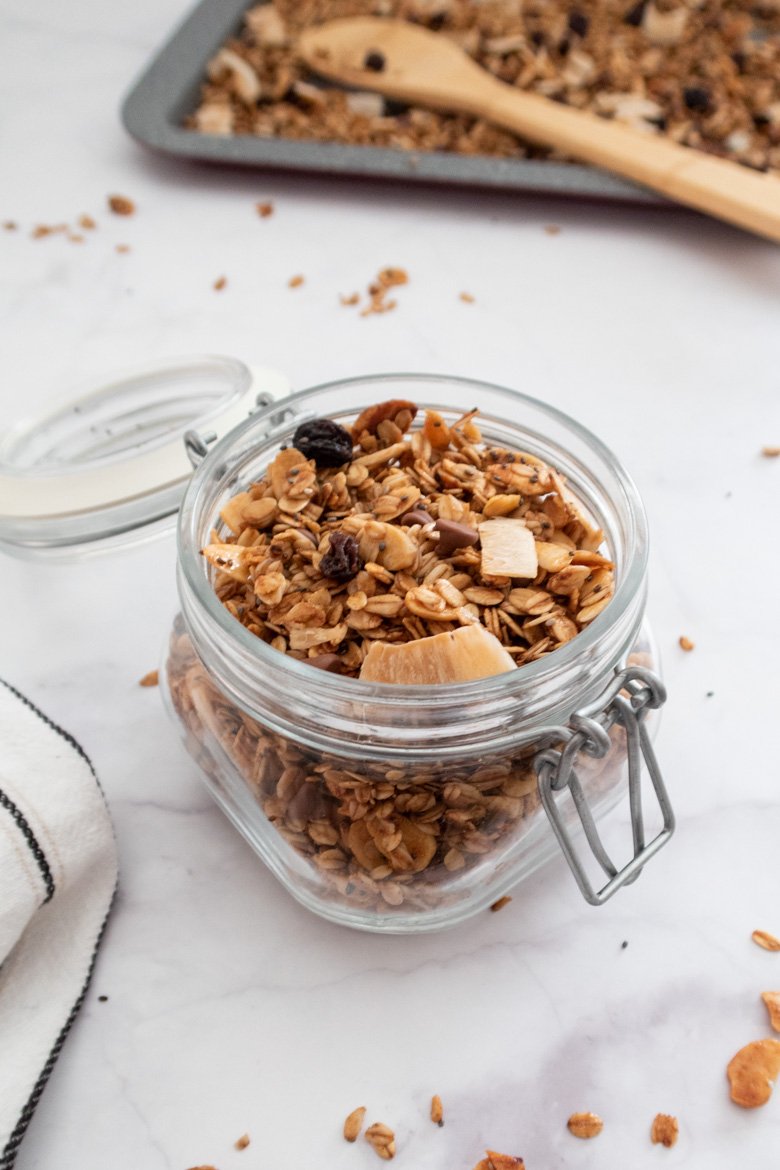 Healthy Homemade Granola Recipe