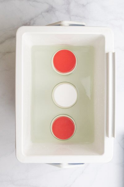incubating homemade natural yogurt
