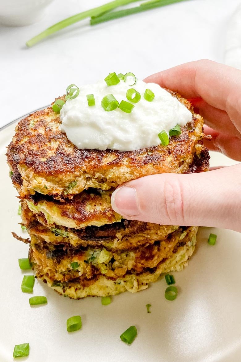 Placki z cukinii idealne przy Hashimoto i insulinooporności