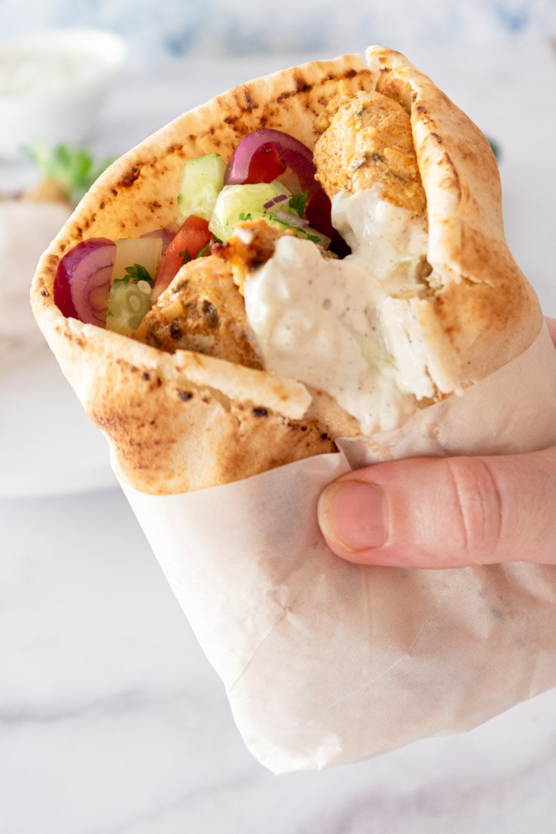 Best chicken gyros sandwich