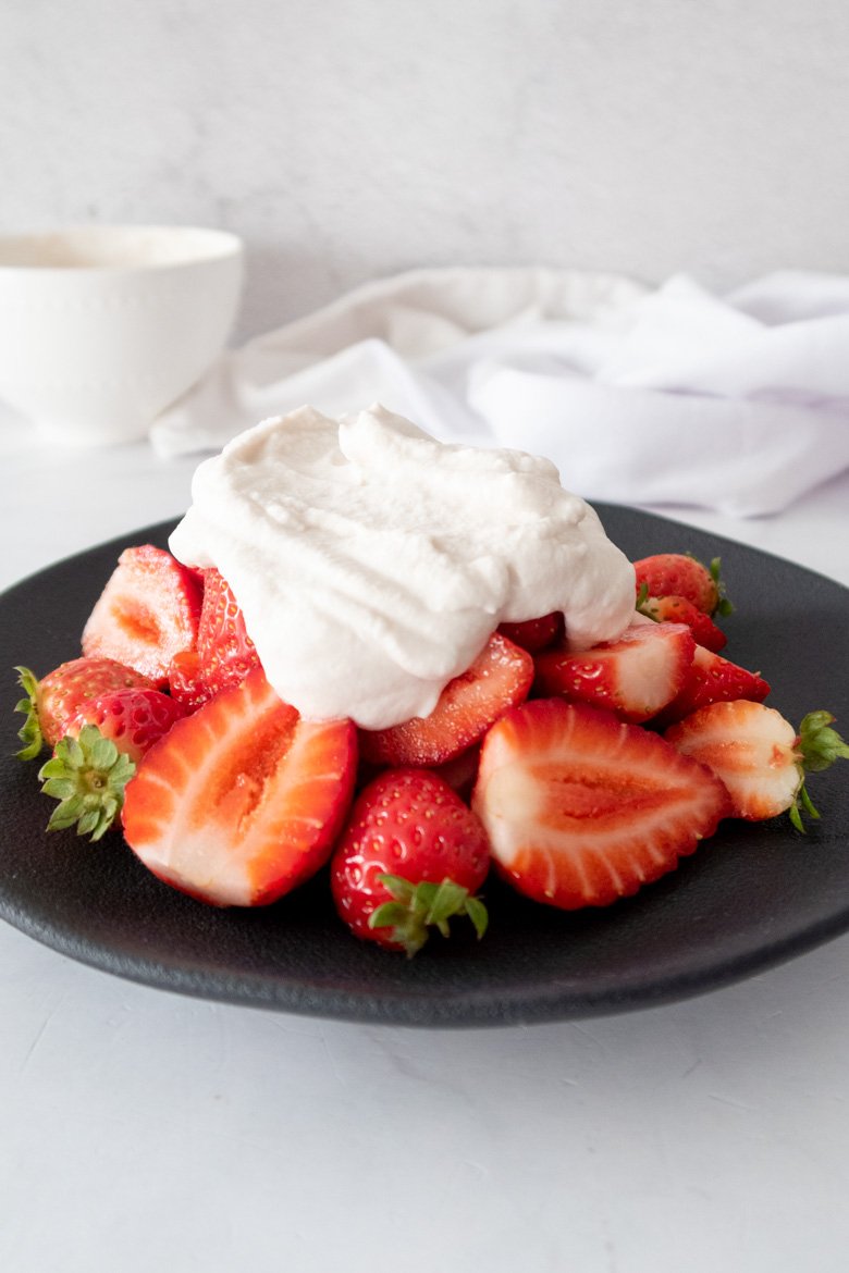 Coconut whipped cream