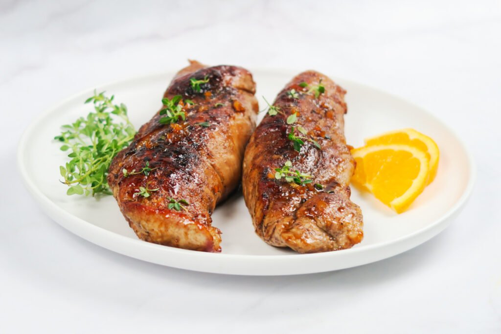 roasted pork tenderloin with honey garlic sauce