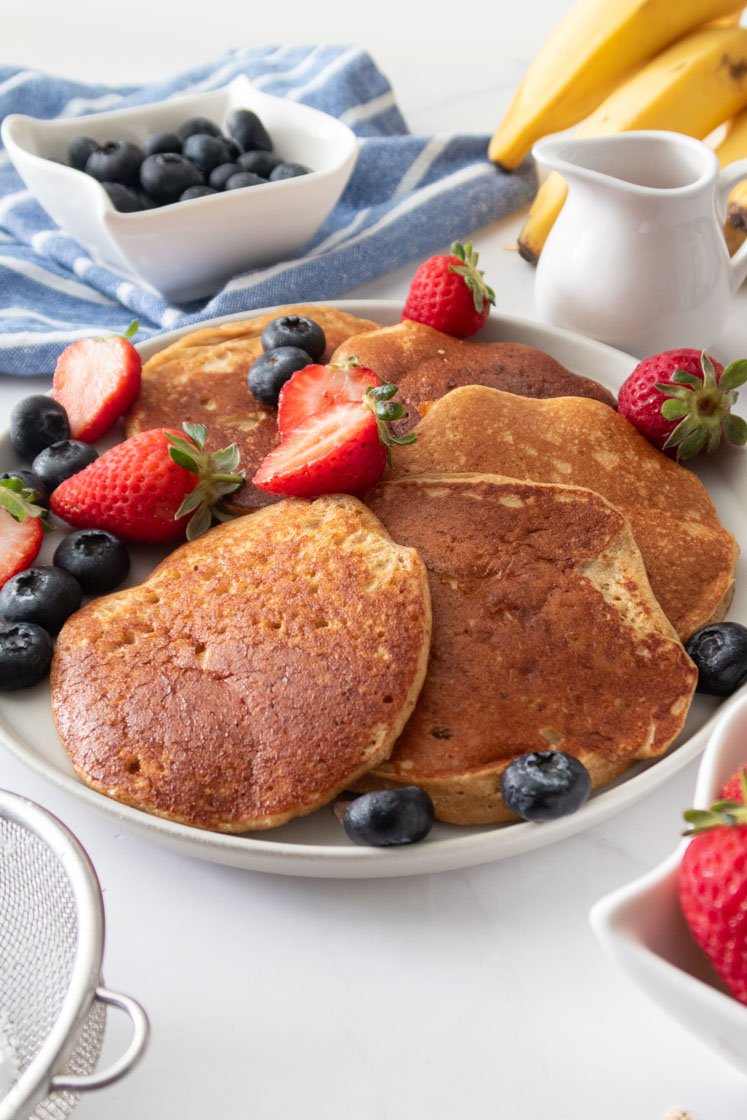 Zdrowe placuszki bananowo-owsiane bez cukru