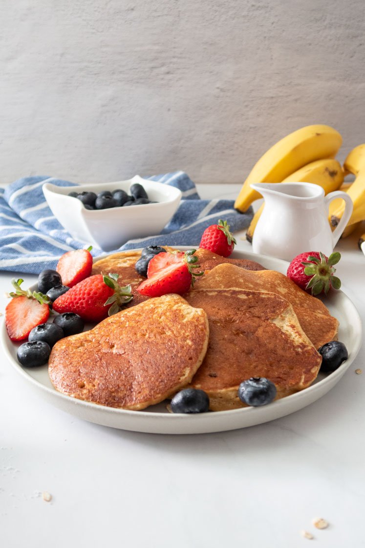 Placuszki bananowo-owsiane – zdrowe śniadanie bez cukru