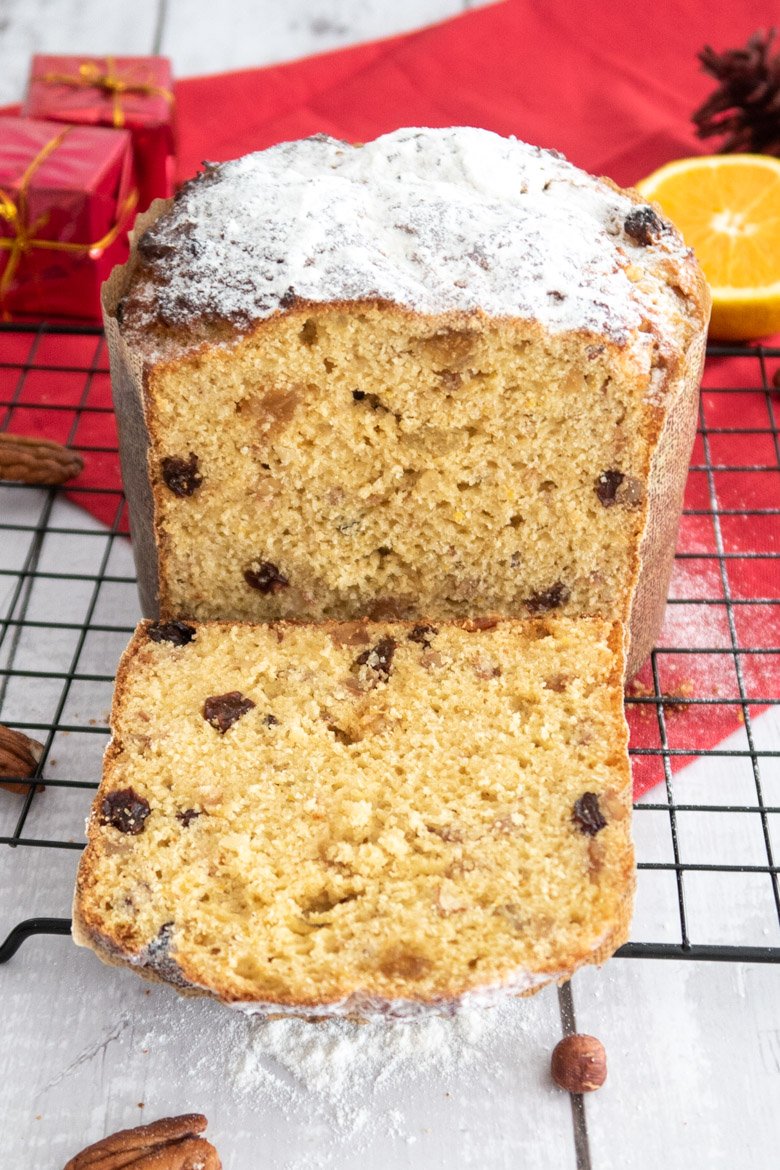 gluten-free low-carb panettone